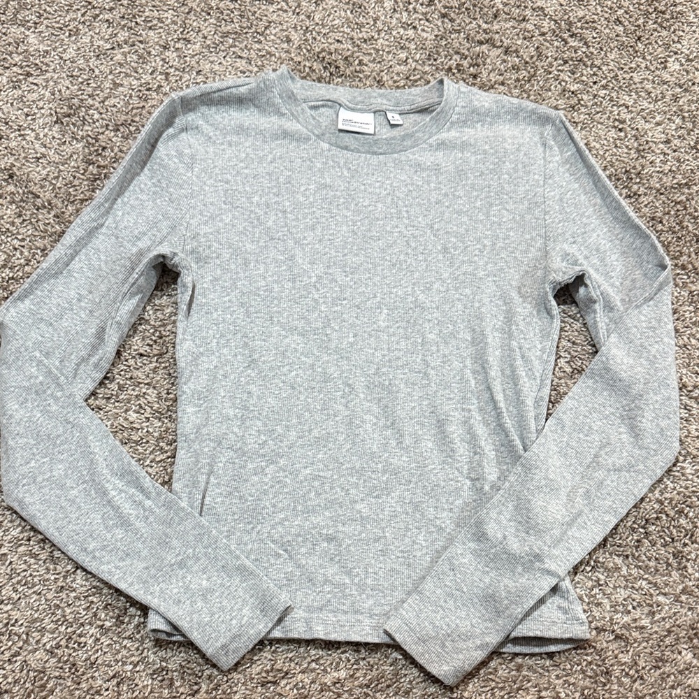 Aritzia TNA Homestretch Ribbed Long Sleeve